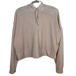 So Womens XL The Lounge Life Softest Hoodie velour boxy Athleisure Luxury basic